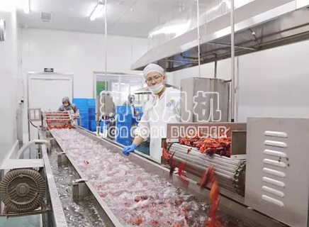 高壓風(fēng)機(jī)可以用來清洗小龍蝦